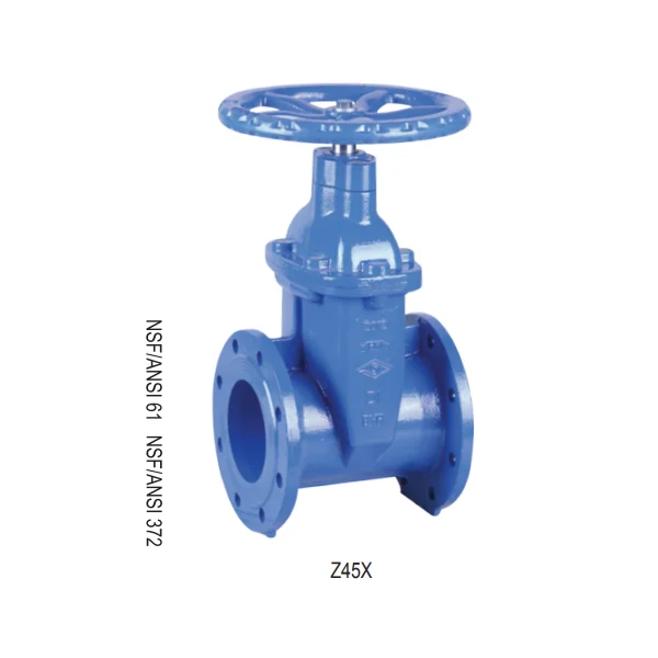BS 5163 Flanged Resilient NRS Gate Valve PN25